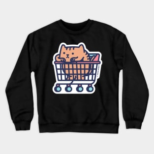 Grocery Cat Crewneck Sweatshirt